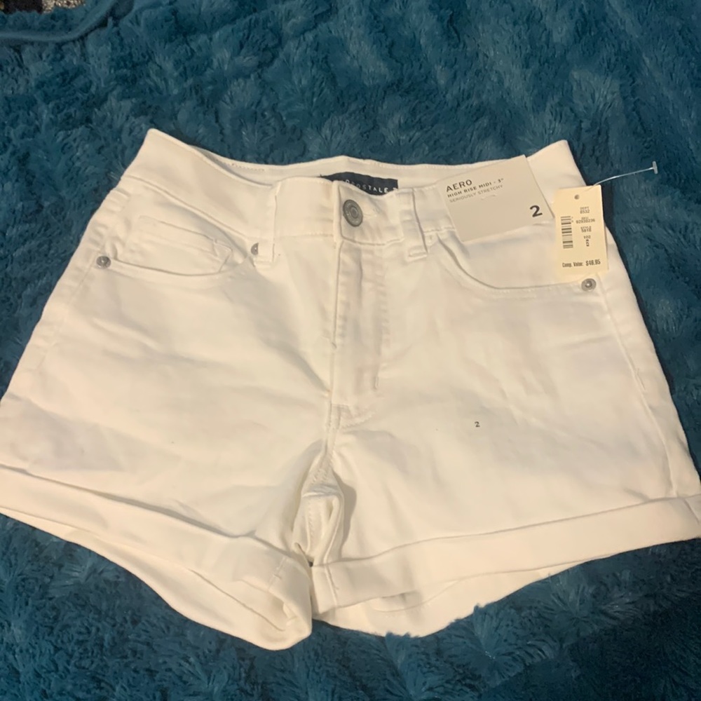 Aeropostale white shorts size 2